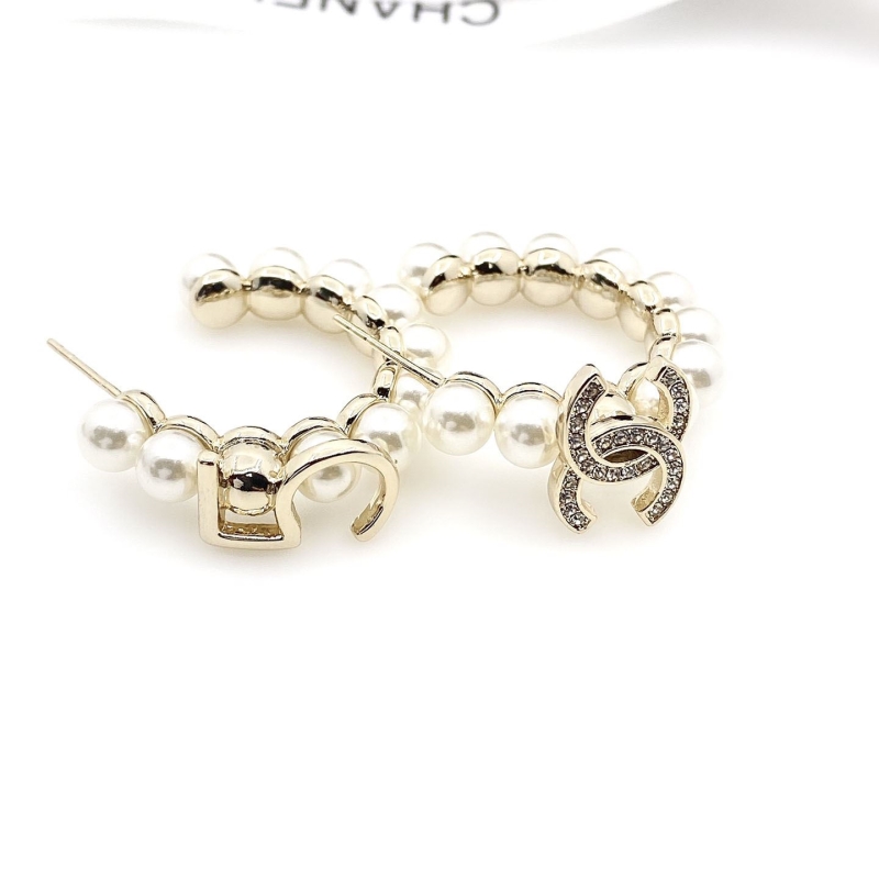 Ch*el earrings